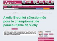L'avenir-30-07-2014- Championat de France Parachutisme