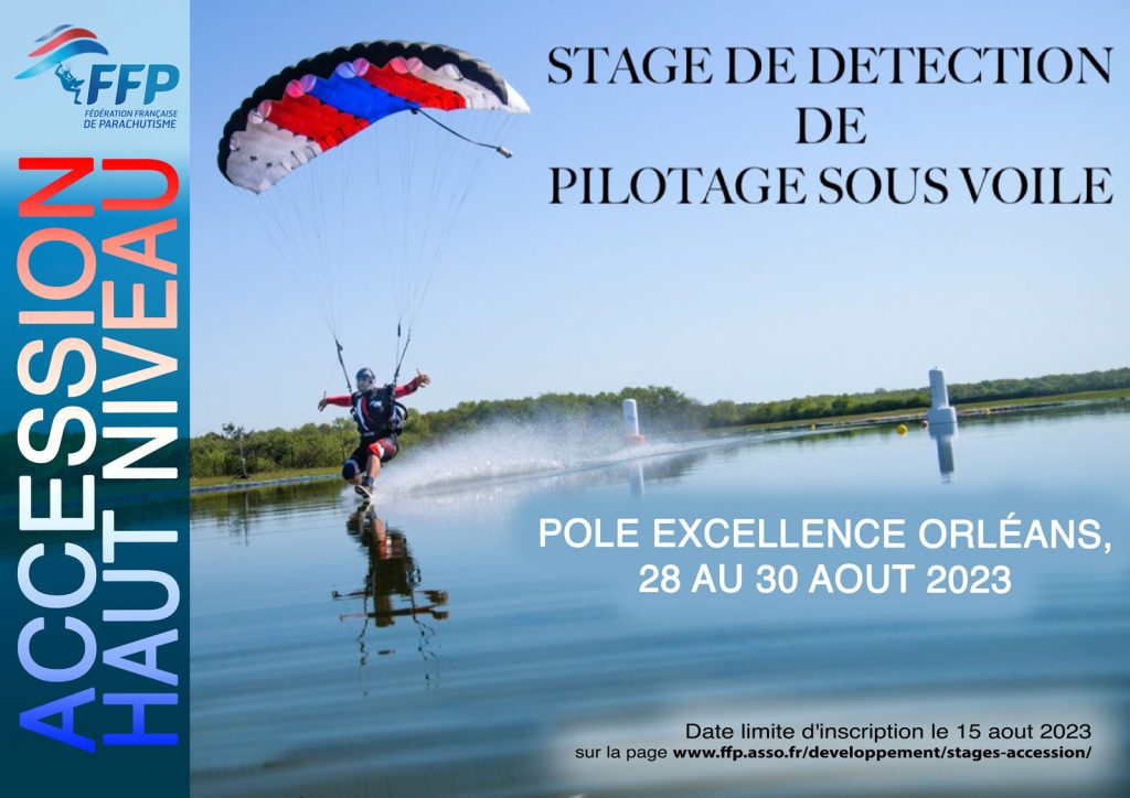 Stage de détection Pilotage sous Voile 